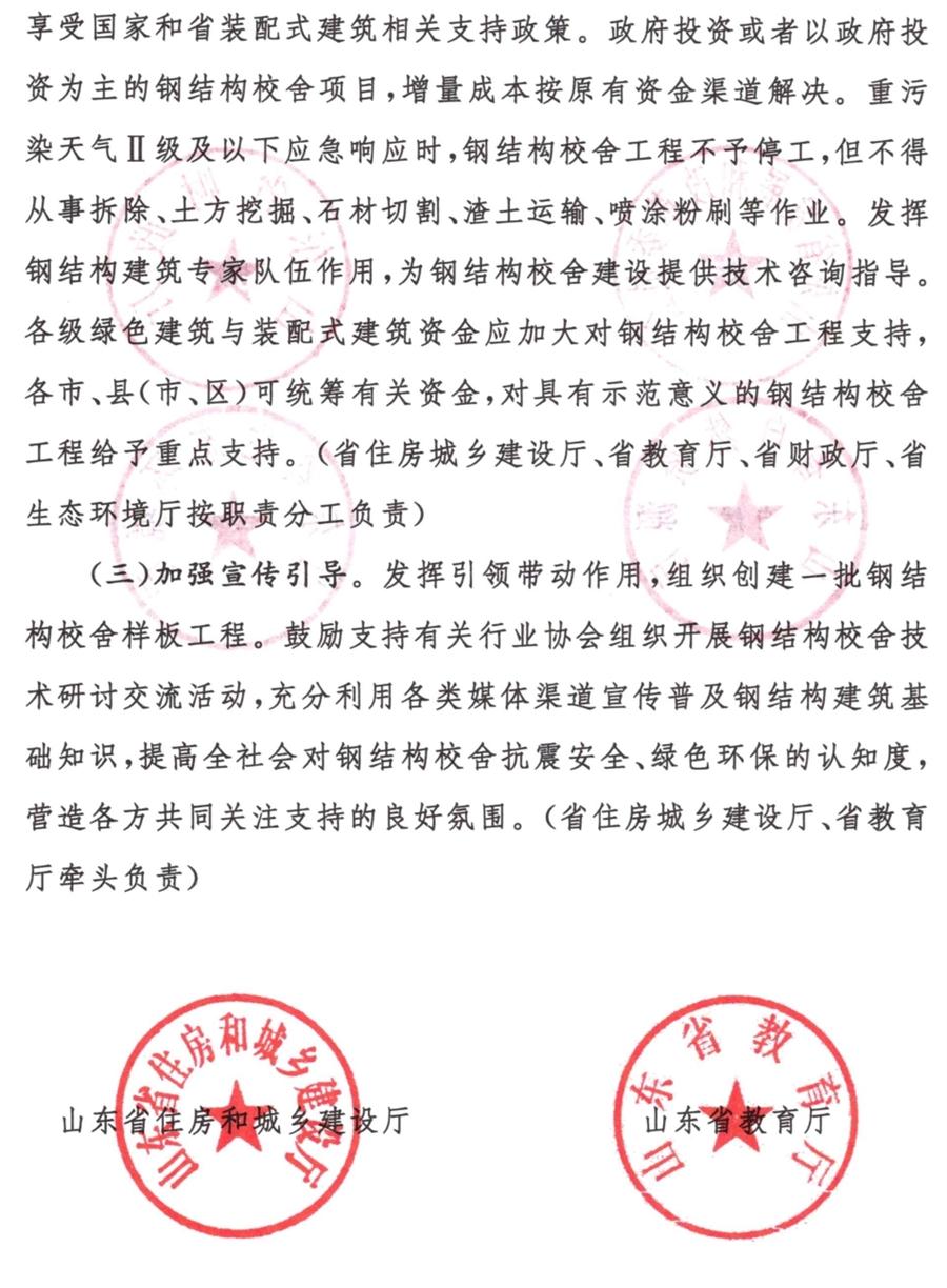 鋼結(jié)構(gòu)校舍建設(shè) 政策扶持知多少！(圖5)